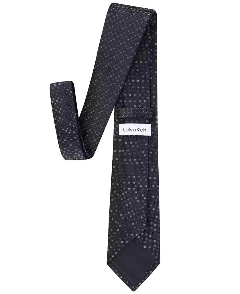 Calvin Klein Men's Ramos Textured Geo-Pattern Tie 3