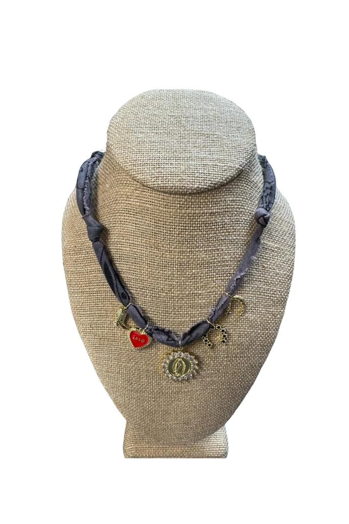 Mandriana Bandanas Mandriana Bandanas - Women
s Mixed 5 Charms Bandana Necklace