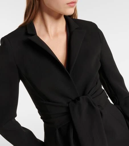 Max Mara Belted cady blazer 4