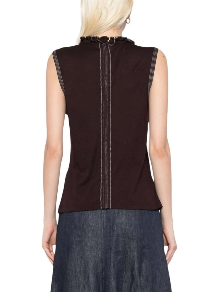 Ulla Johnson Brea Top In Mahogany 2