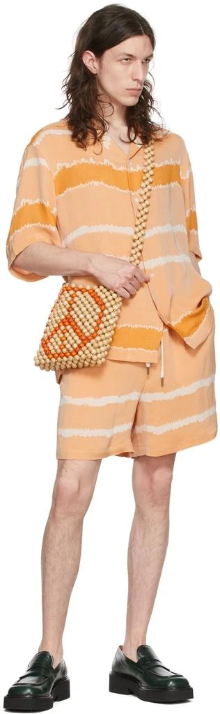 CMMN SWDN Orange Enzo Shorts 4