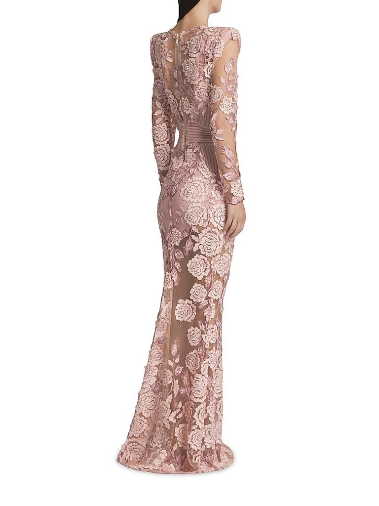 Zhivago The Beginning Floral Lace Gown 5
