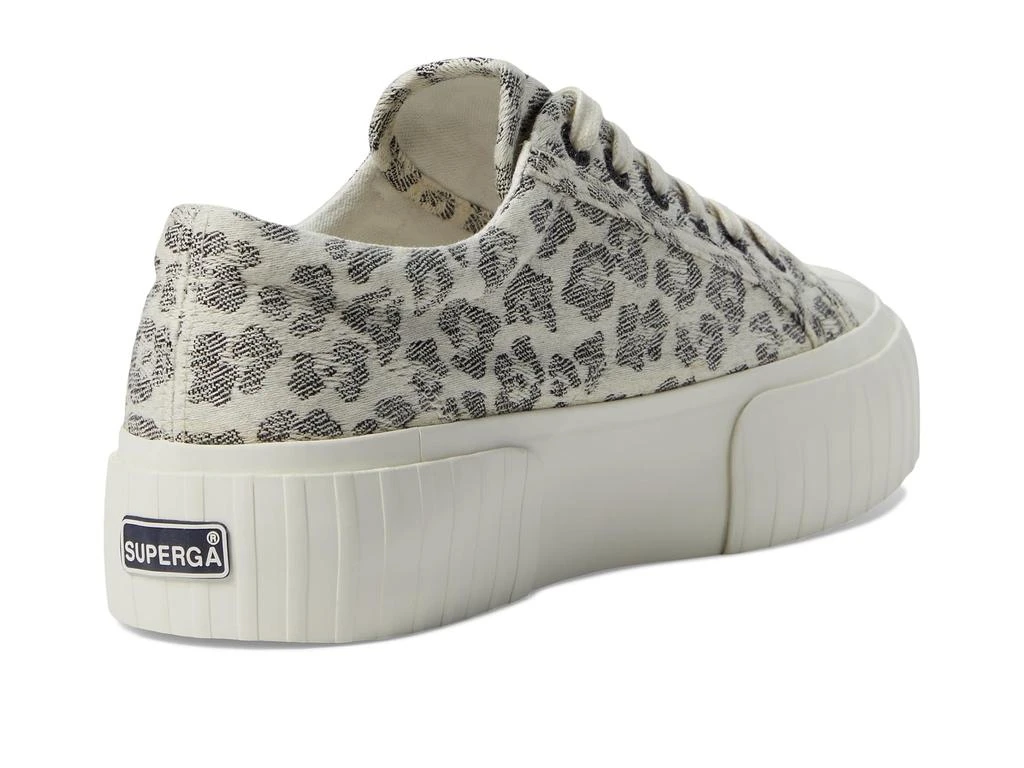 Superga 2631 stripe platform jacquard animalier 5