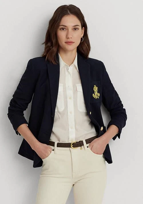Ralph Lauren Ralph Lauren  Patch Jacquard Blazer 1