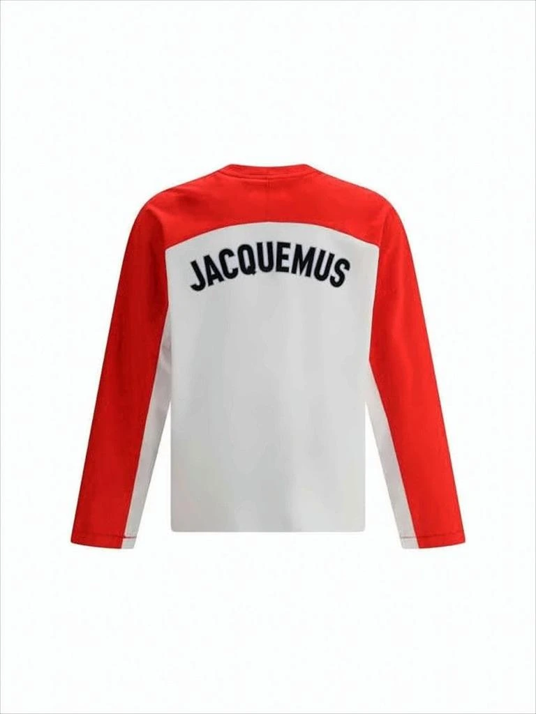 Jacquemus Color-Block Long-Sleeve T-Shirt With Logo Accents 2