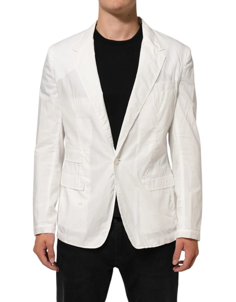 Dolce
Gabbana Cotton 1 Button Men Suit Men
s Blazer (Pre-Owned)