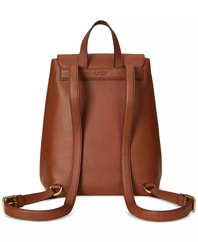 Ralph Lauren Pebbled Leather Medium Cameryn Backpack 3