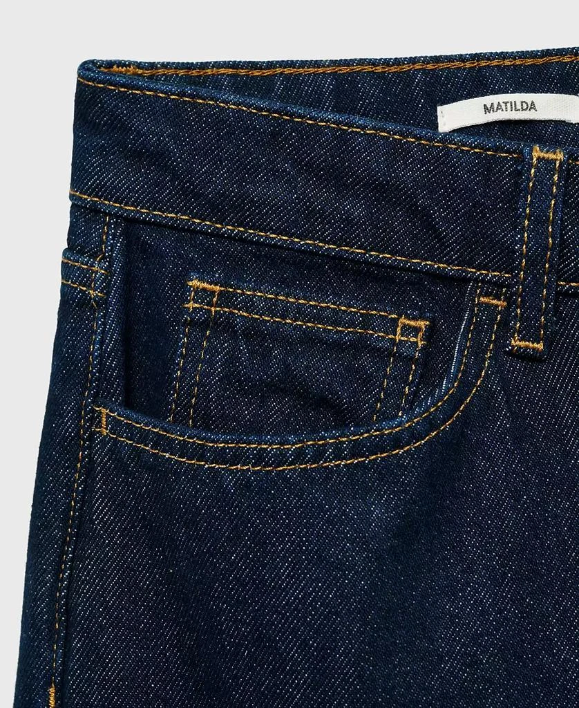 Mango Women's Matilda Medium-Rise Straight-Fit Jeans 6