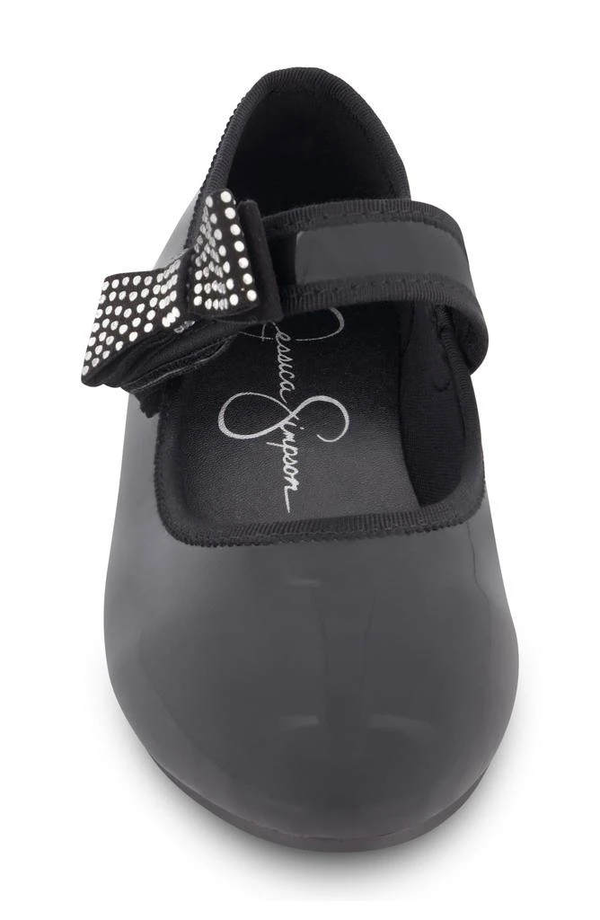 Jessica Simpson Kids' Amy Embellished Bow Mary Jane Flat 2