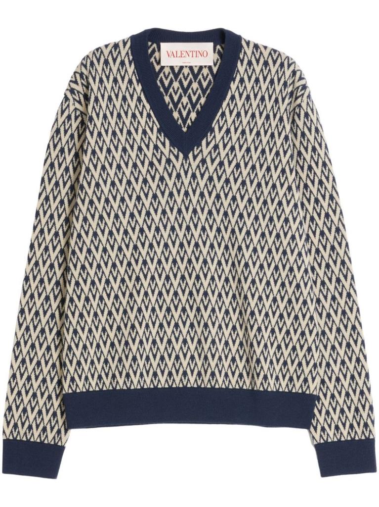 Valentino Valentino Garavani `Toute La V` Sweater