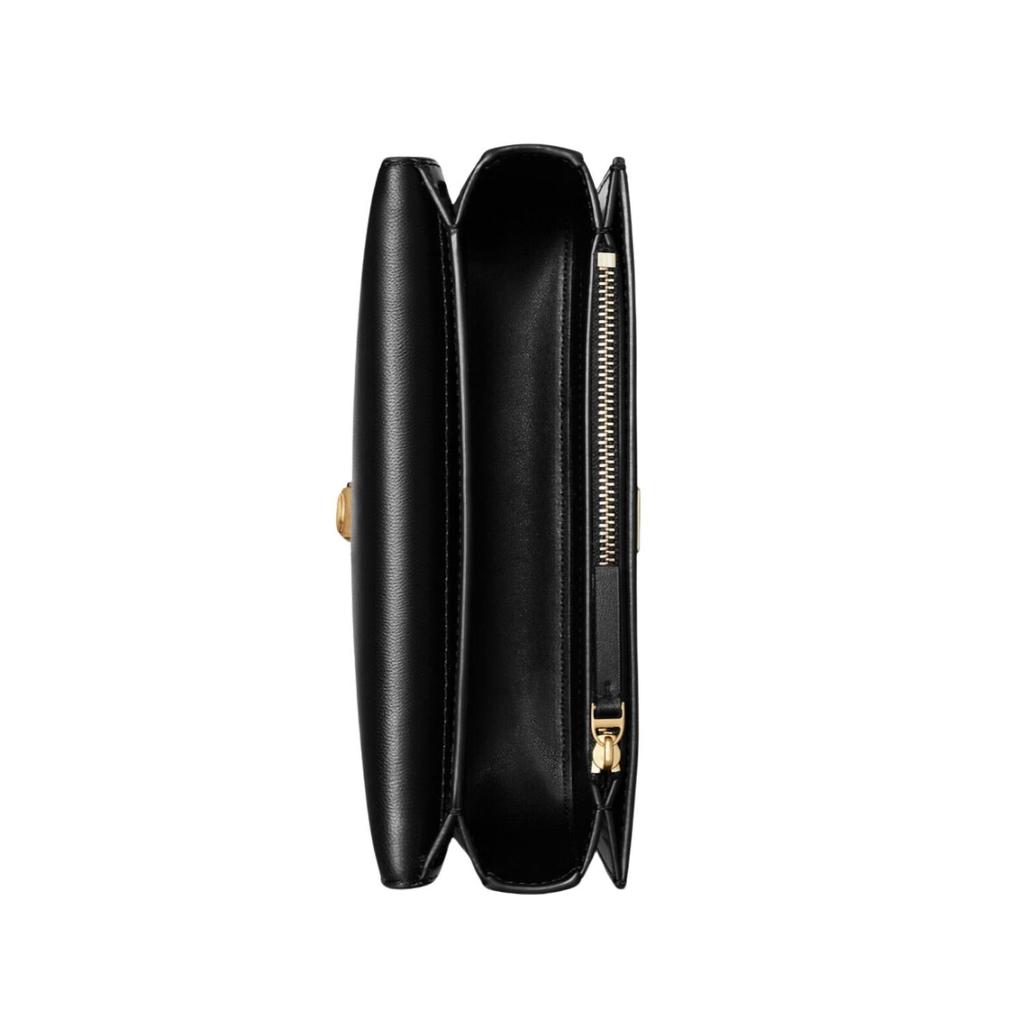 Tory Burch Tory Burch - Eleanor Pave Spazzolato E/W Small Convertible Shoulder Bag