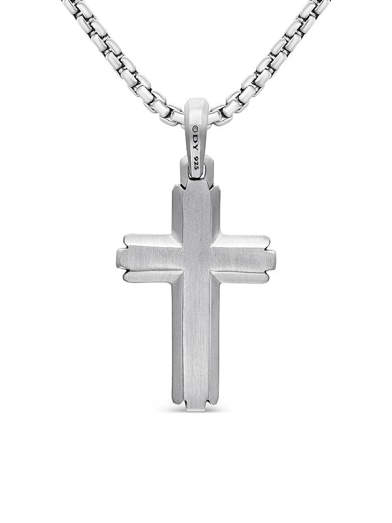 David Yurman Cross Pendant in Sterling Silver 4