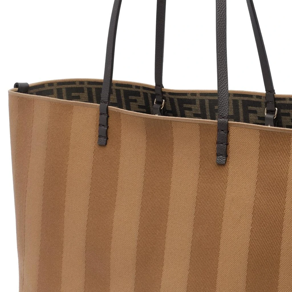 Fendi Large Reversible Ff Logo Shopping Bag 4