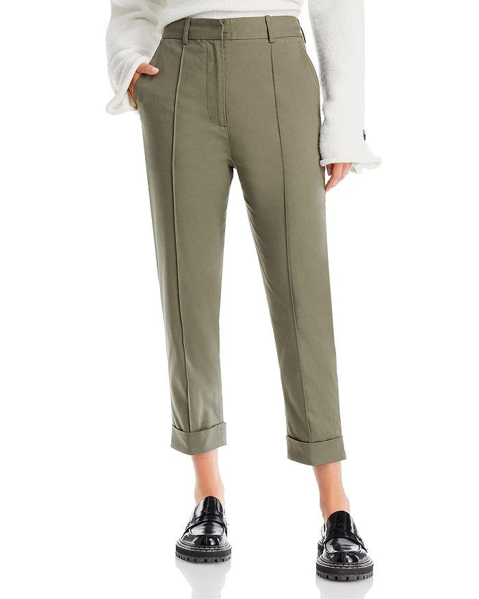 3.1 Phillip Lim Cropped Carrot Leg Trousers 1