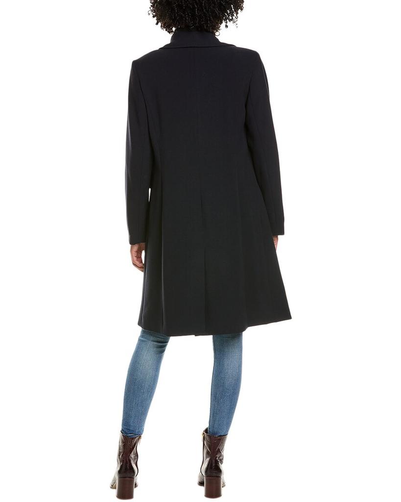 Via Spiga Crepe Coat