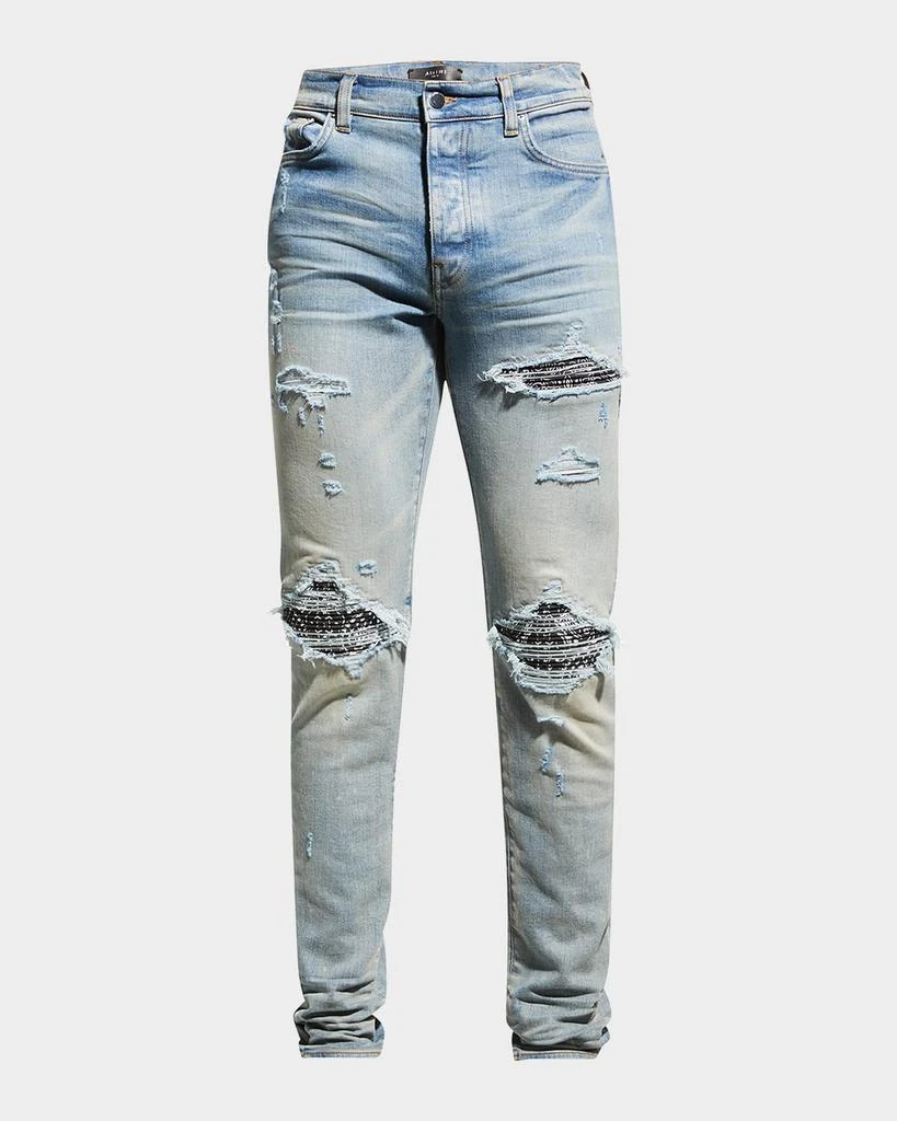 AMIRI Men's MX1 Bandana Repair Skinny Jeans 1