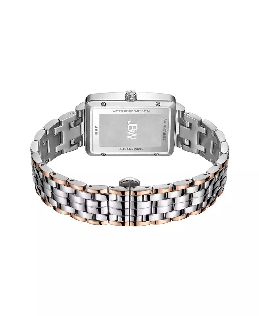 Jbw Women's Mink Diamond (1/8 ct.t.w.) Stainless Steel Watch 2