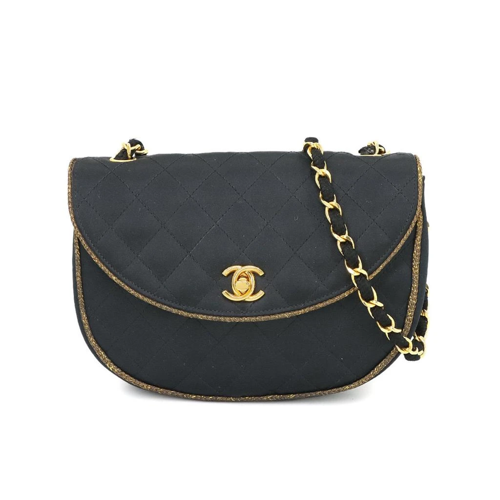 Chanel Satin Shoulder Bag (Pre-Owned) 1