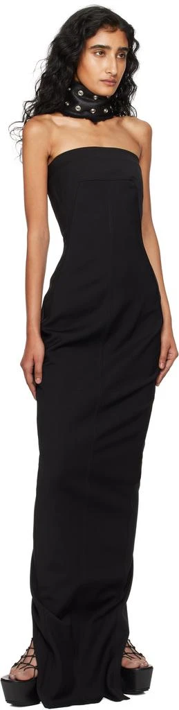 Rick Owens Black Concordians Bustier Maxi Dress 4