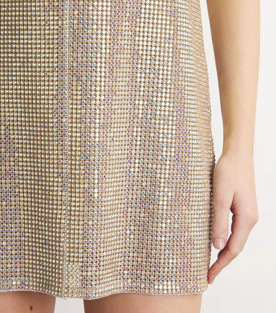 RACHEL GILBERT Crystal Embellished Thora Mini Dress 6