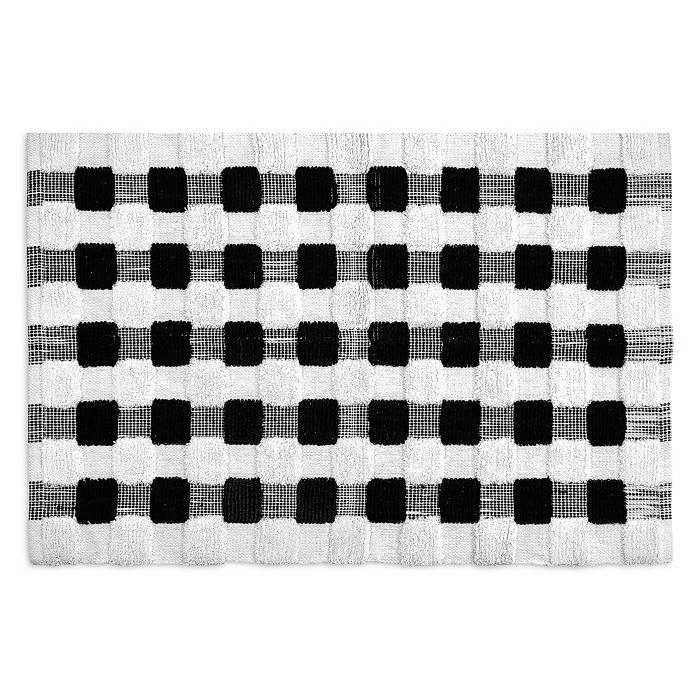 MacKenzie-Childs Texture Check Basic Bath Rug, 24" x 36" 1