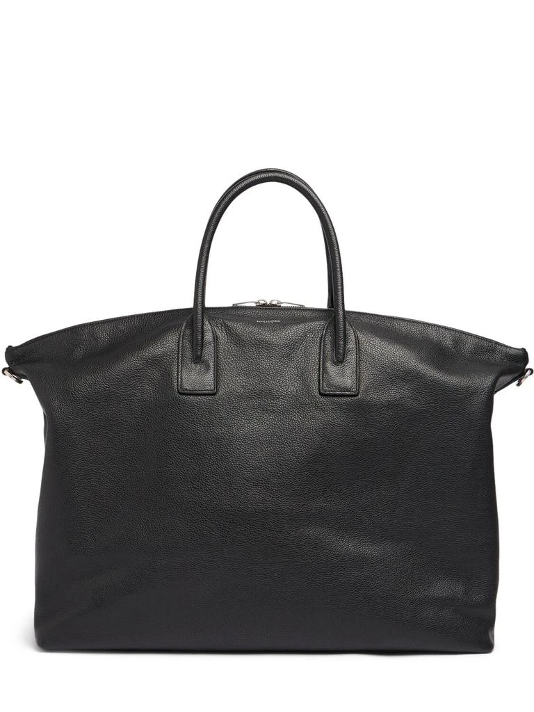 SAINT LAURENT Giant Bowling Leather Tote Bag 1