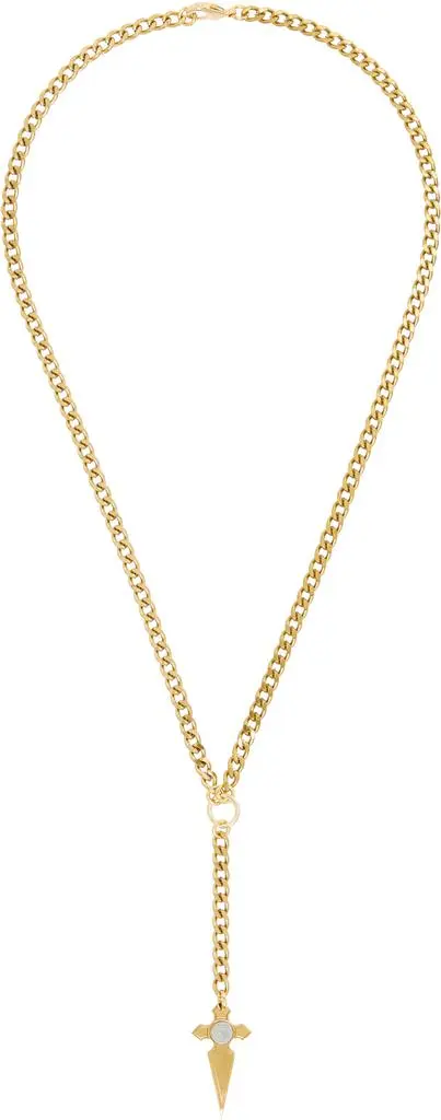 IN GOLD WE TRUST PARIS SSENSE Exclusive Rosary Necklace