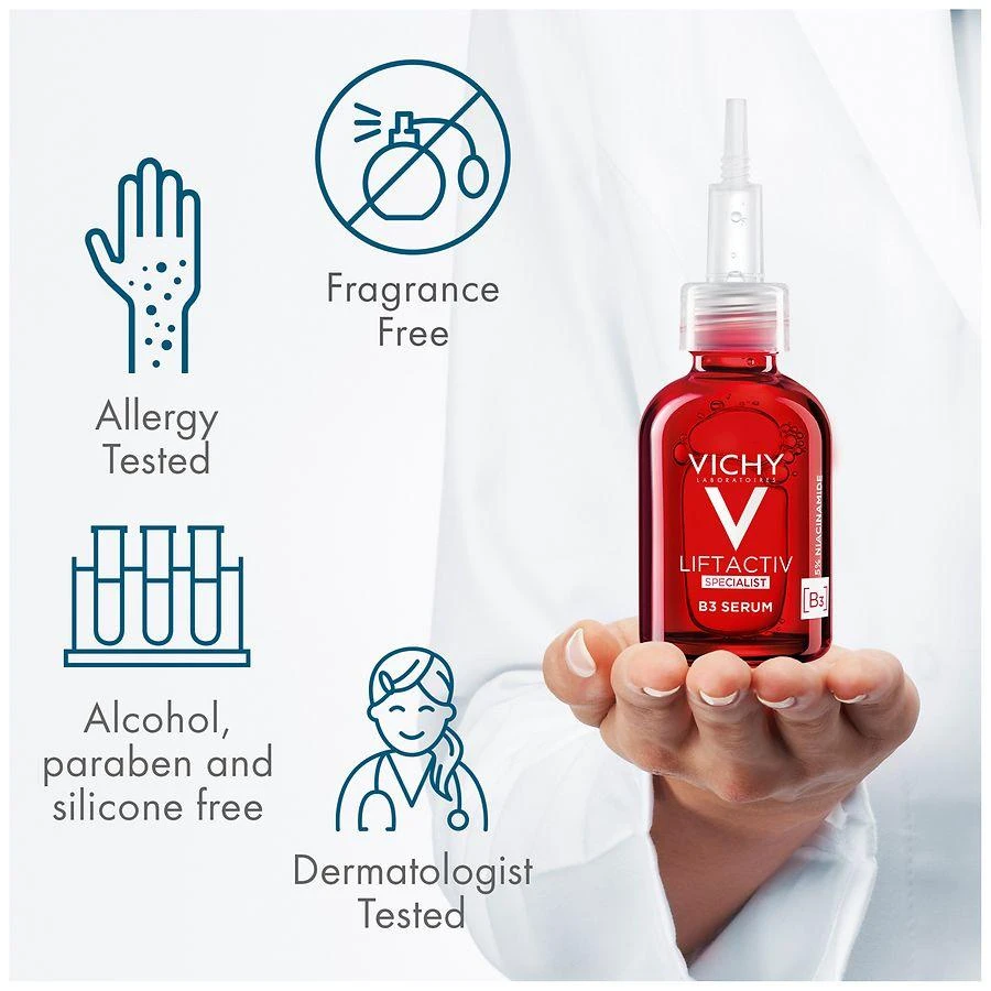 Vichy LiftActiv B3 Serum for Dark Spots & Wrinkles Fragrance-Free 7