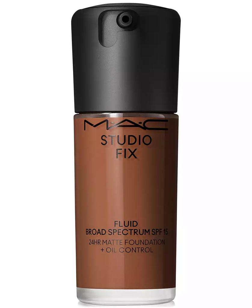MAC Studio Fix Fluid SPF 15 24Hr Matte Foundation + Oil Control, 1 oz.