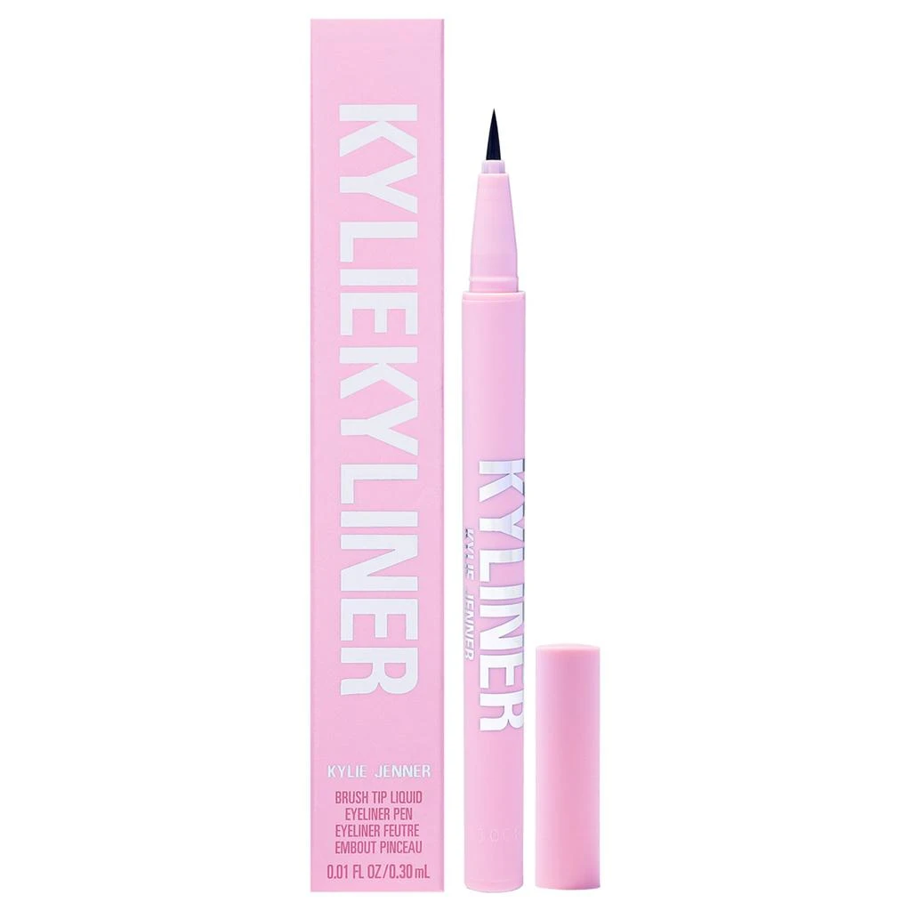 Kylie Cosmetics Kyliner Brush Tip Liquid Eyeliner Pen - 001 Black by for Women - 0.01 oz Eyeliner