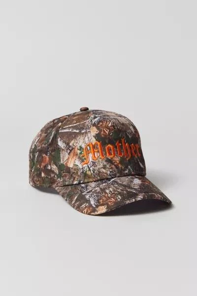 Urban Outfitters Mother Embroidered Camo Snapback Hat 2