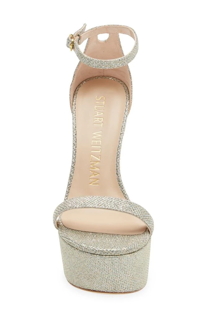 Stuart Weitzman Nudistcurve Hollywood Platform Sandal 4