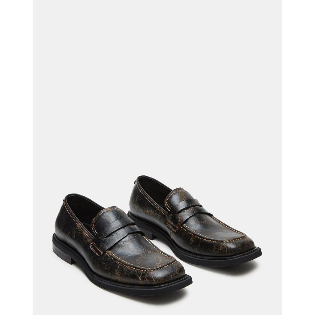 Steve Madden Pericon Black Distressed