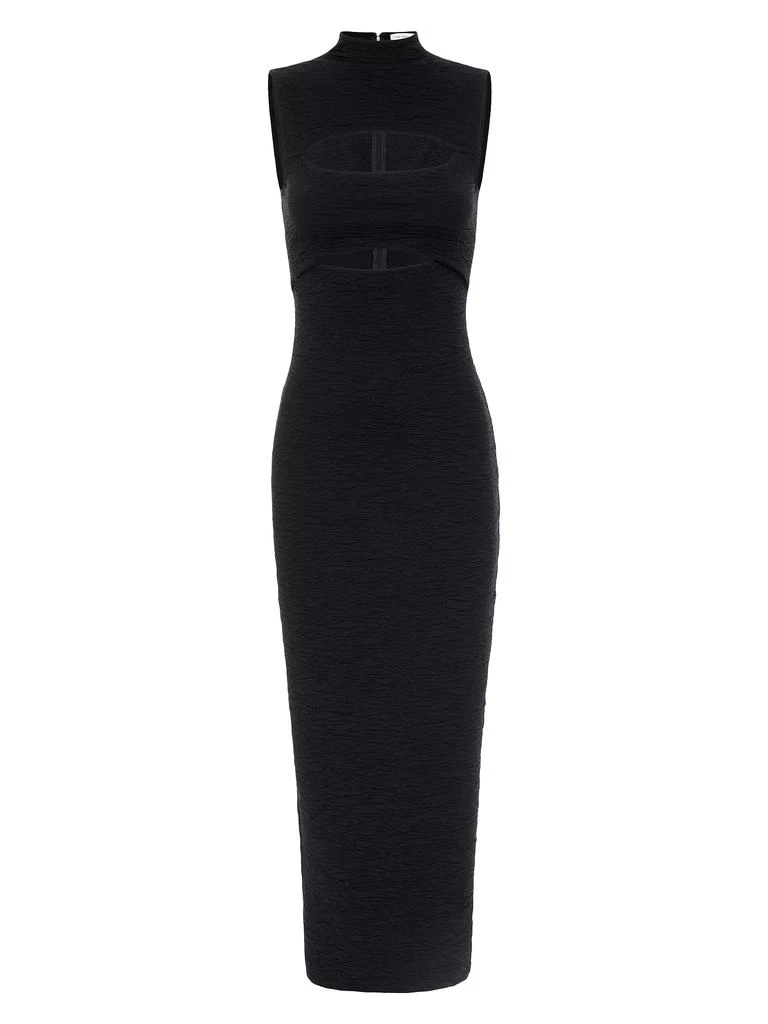 Good American Wide Scrunchie Cut-Out Maxi Dress 1