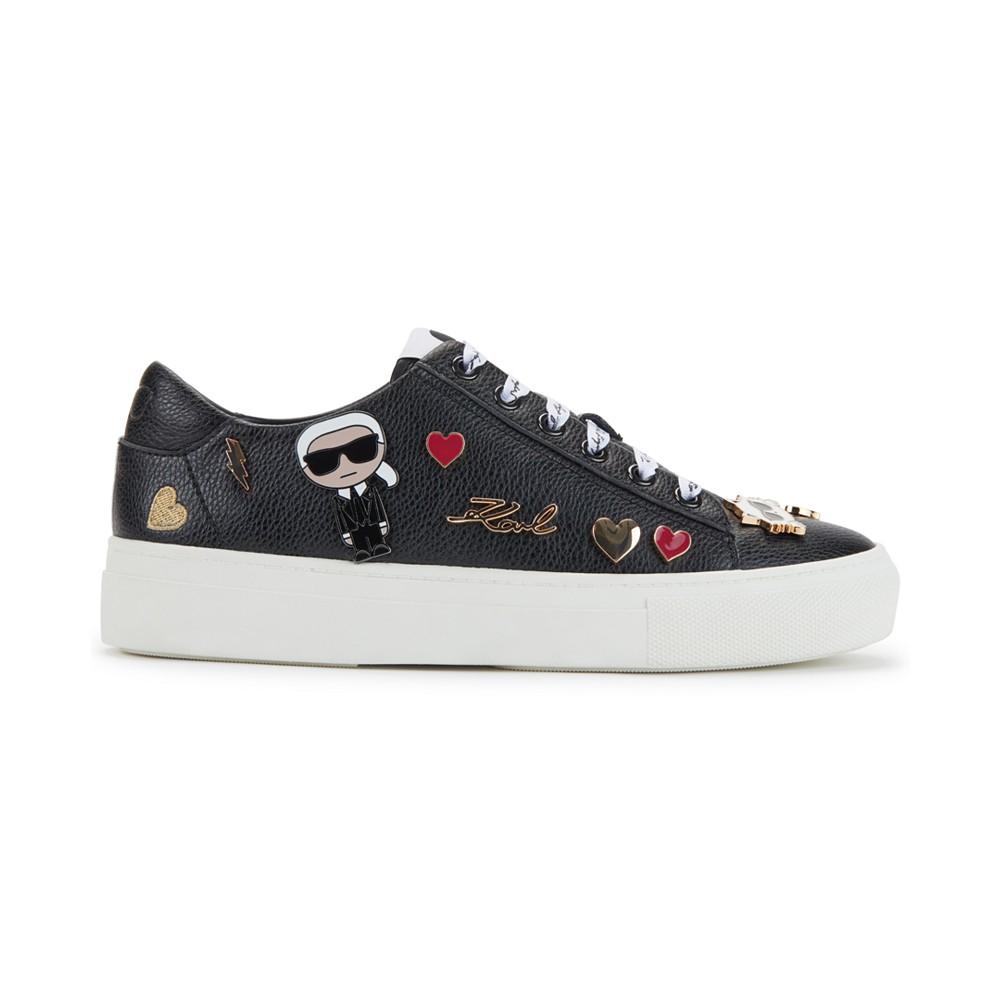 KARL LAGERFELD PARIS Women's Cate Embellished Sneakers