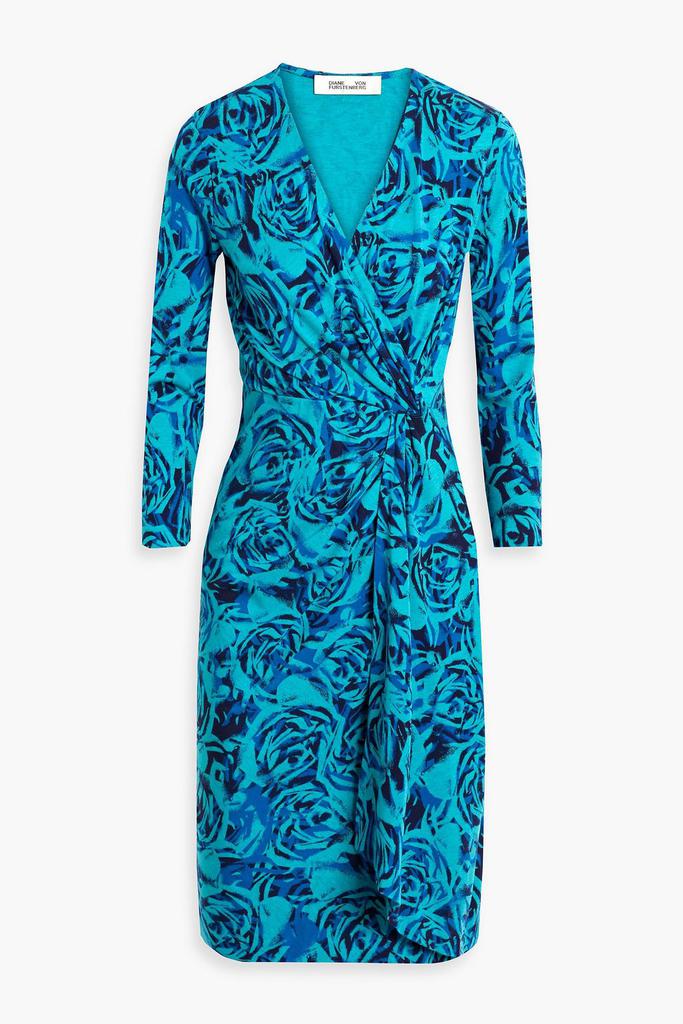 Diane von Furstenberg Ademia wrap-effect printed jersey dress
