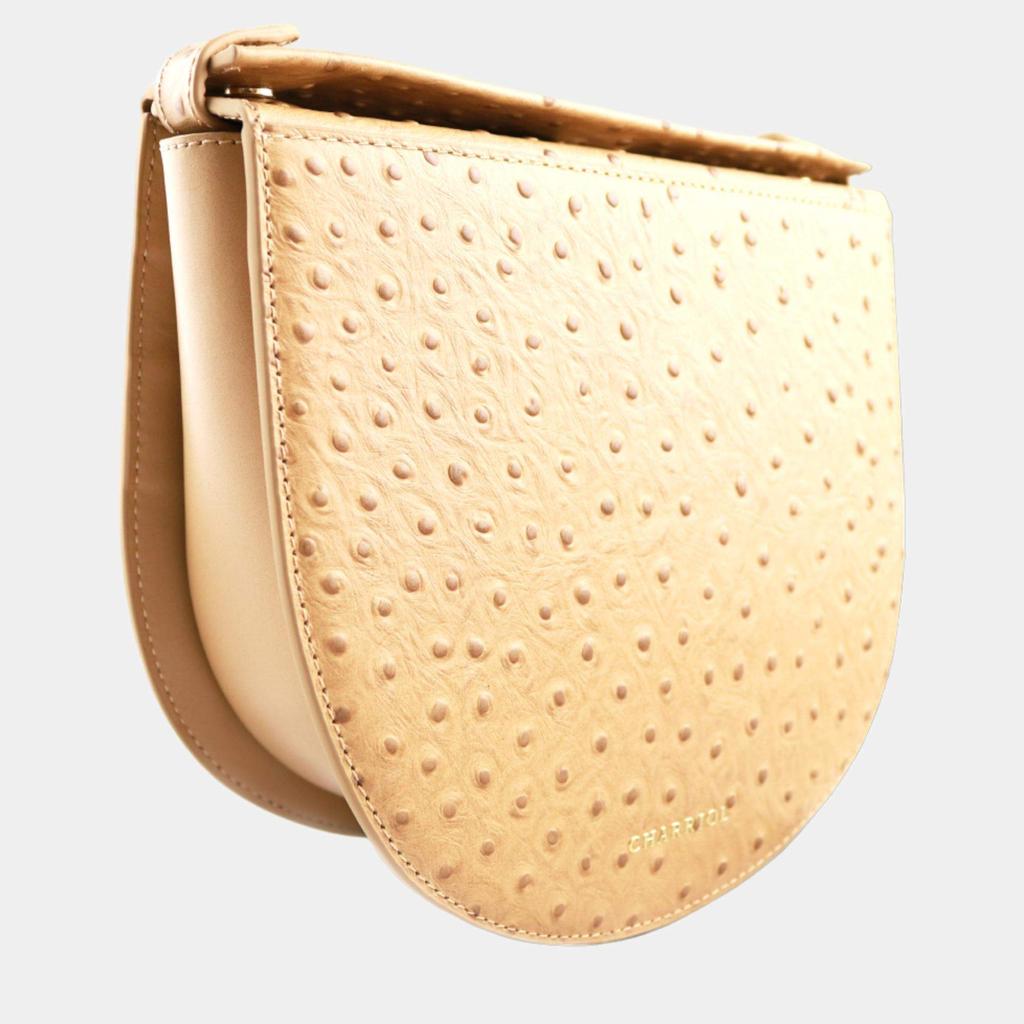 Charriol Charriol brown Leather Passion Ostrich Crossbody