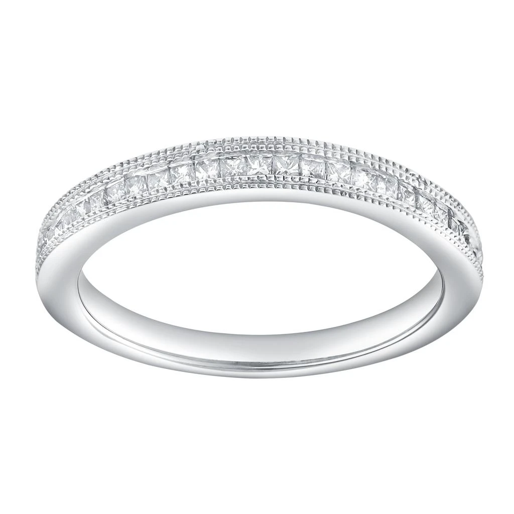 LuvMyJewelry Corvara 1.30 Ct 10K Gold Diamond Band