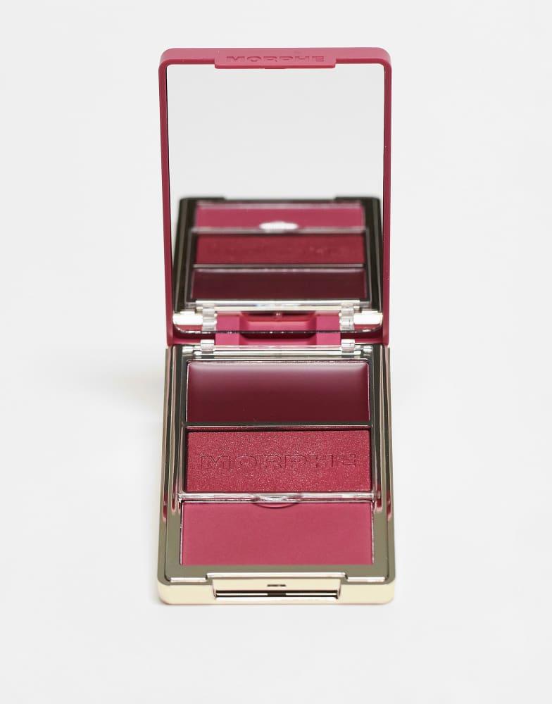 MORPHE Morphe Cheek Thrills Multi - Finish Face Trio - Wine and dine