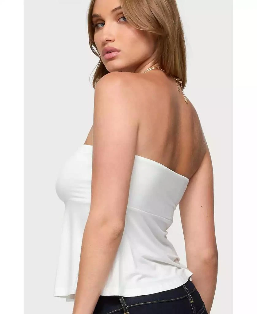 Edikted Women
s Beaux Strapless Babydoll Top 3