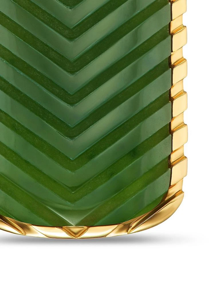 David Yurman Chevron Tag in 18K Yellow Gold 5