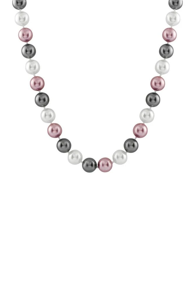 SPLENDID PEARLS 12-13mm Multicolor Shell Pearl Necklace 1