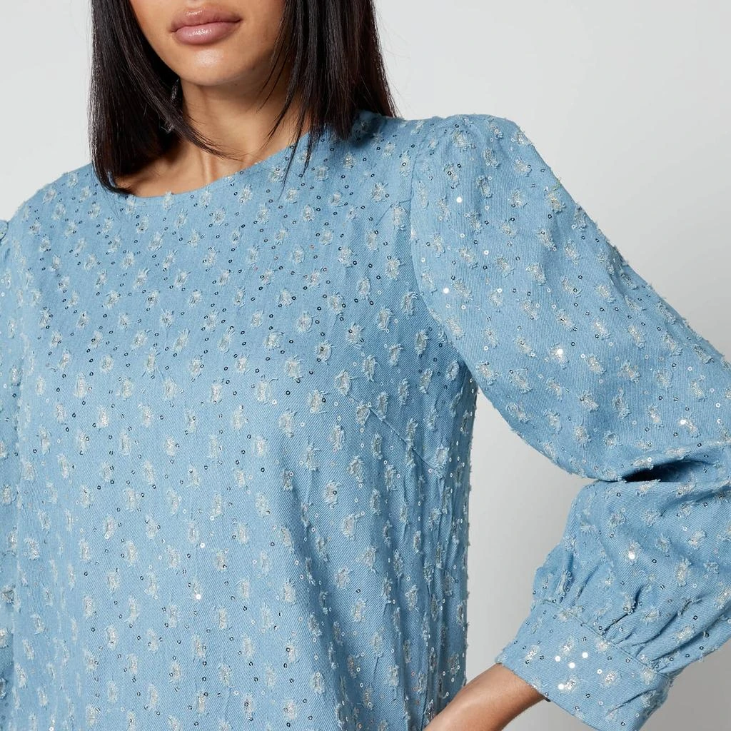 white christmas dresses NEVER FULLY DRESSED DENIM HARPER TRENCH COAT – Shop at the Mix main image 1