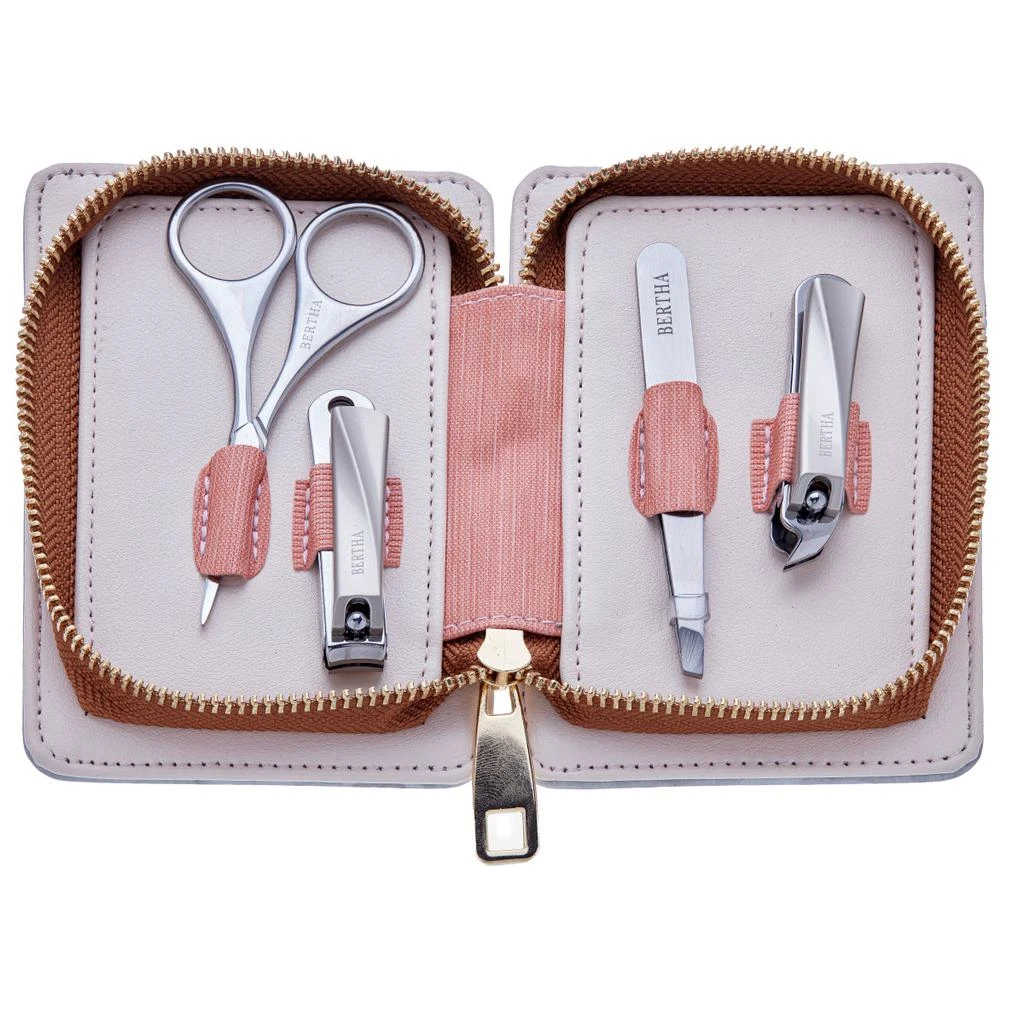 BERTHA Avery 4 Piece Surgical Steel Groom Kit 3