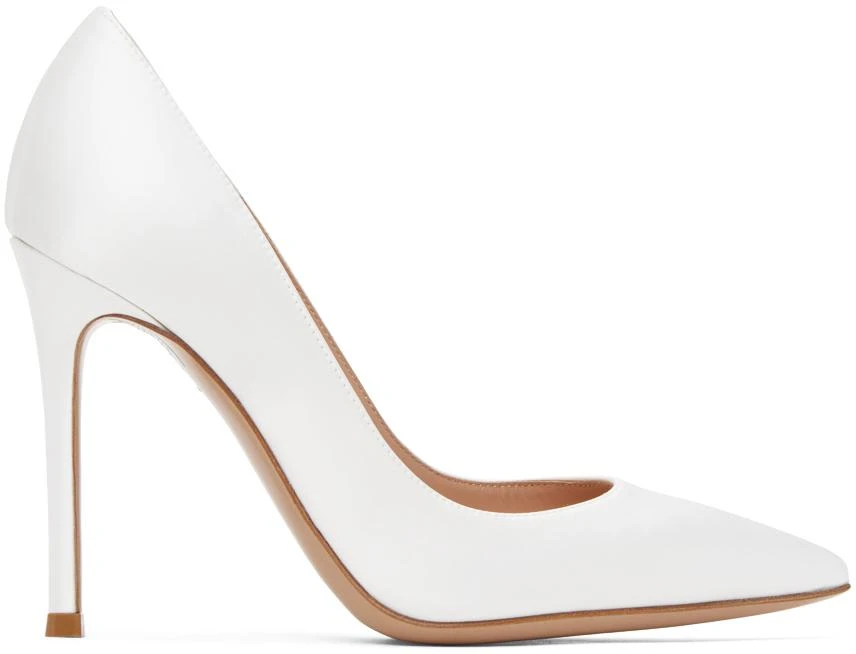 Gianvito Rossi White Gianvito Heels 1