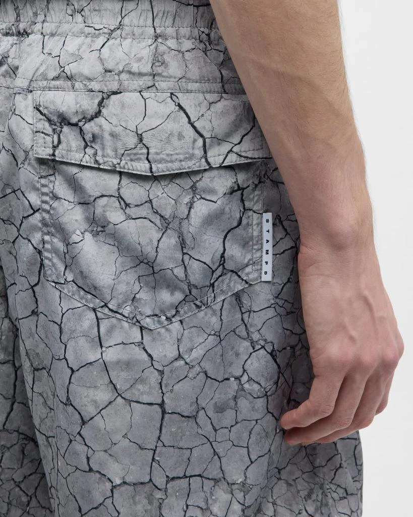 Stampd Men's Cracked Sand Trunks 7