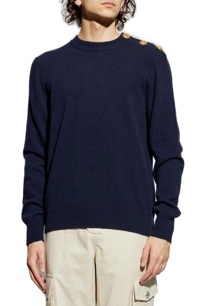 Balmain Balmain Relaxed Fit Knit Jumper 2