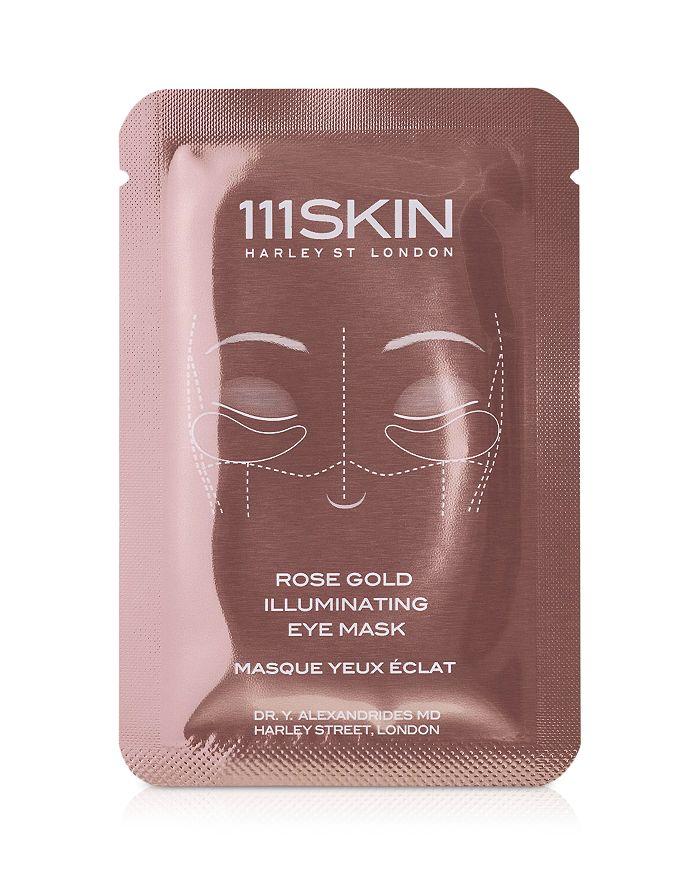 111skin Rose Gold Illuminating Eye Mask Box, 8 Piece