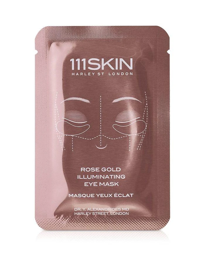 111skin Rose Gold Illuminating Eye Mask Box, 8 Piece 1