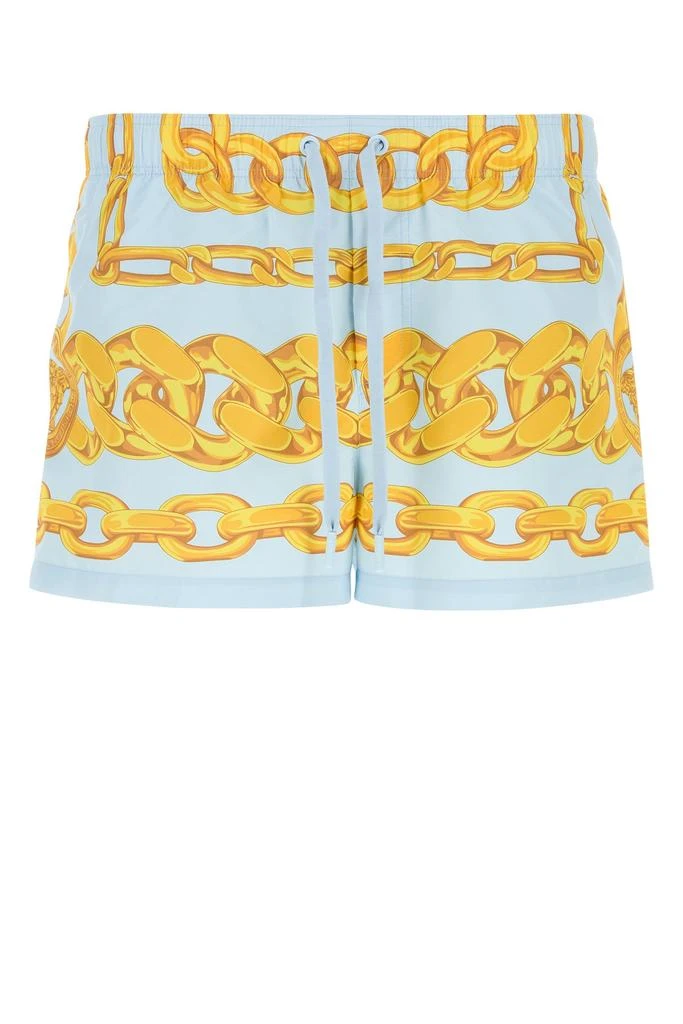 Versace Printed polyester swimming shorts 1